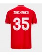 Nottingham Forest Oleksandr Zinchenko #35 Hjemmedrakt 2025-26 Korte ermer